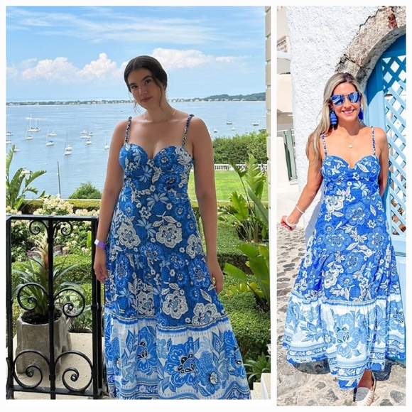 Farm Rio Full Of Flowers Mididress - Picture 4 of 13